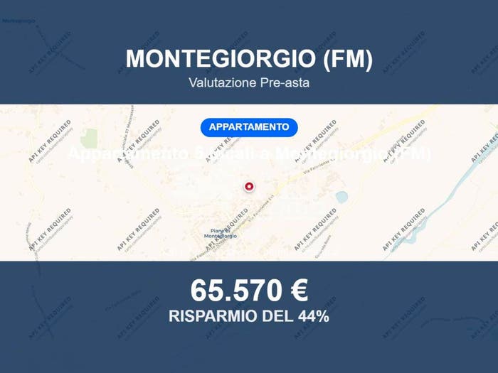 Appartamento trilocale in vendita in Contrada Palombara B, Piane Di Montegiorgio, Montegiorgio