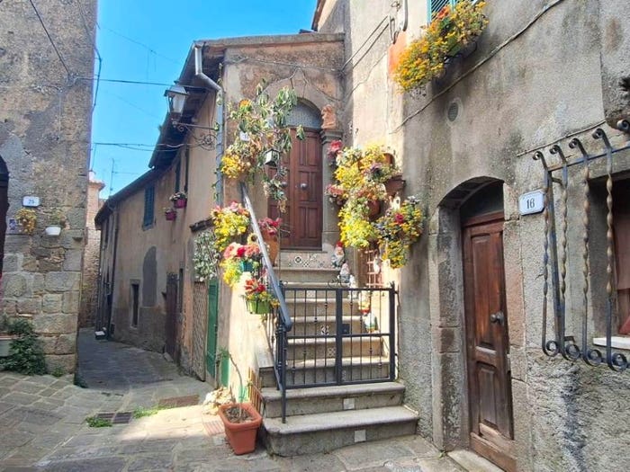 Casa con 6 locali in vendita in Via della Piazzetta, Montelaterone, Arcidosso