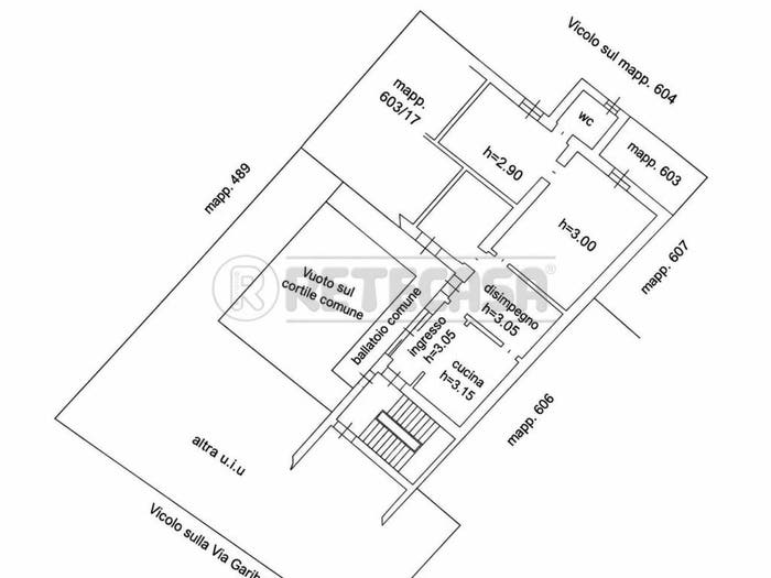 Appartamento con 6 locali in vendita in Via Giuseppe Garibotti, Centro, Cremona