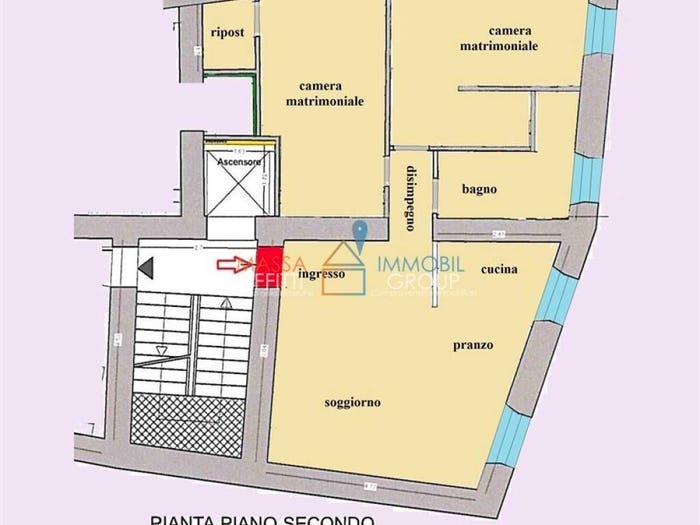 Appartamento quadrilocale in vendita in Via Palestro, Centro, Massa