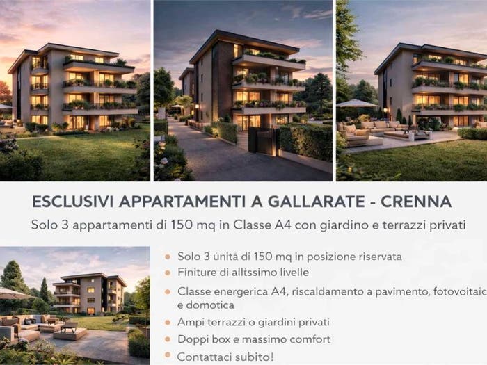 Appartamento con 6 locali in vendita in Crenna Bettolino, Gallarate