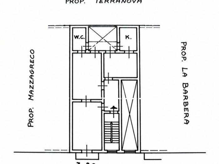 Appartamento trilocale in vendita in Via Generale Euclide Turba, Montegrappa, Palermo