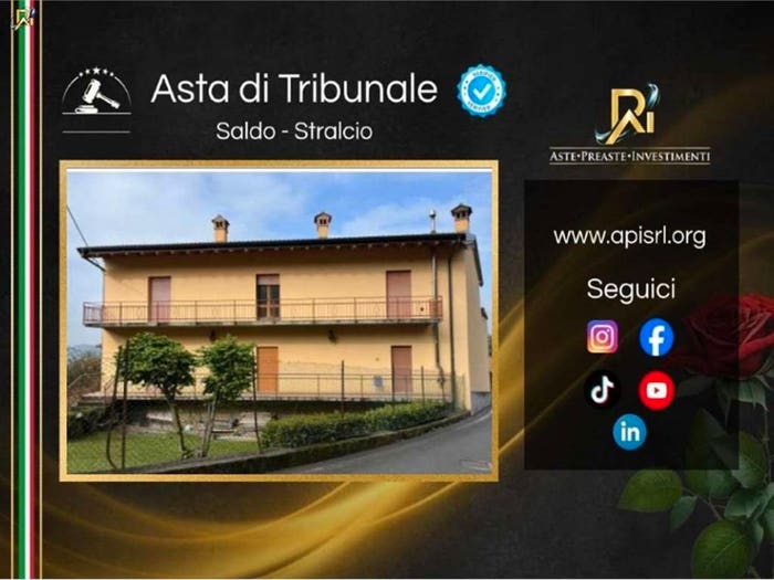 Appartamento quadrilocale in vendita in Via Cuna, Centro, Villa d'Adda