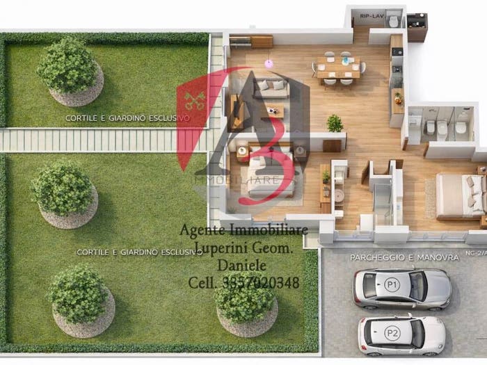 Appartamento quadrilocale in vendita in Via Campania, Le Piagge, Pisa