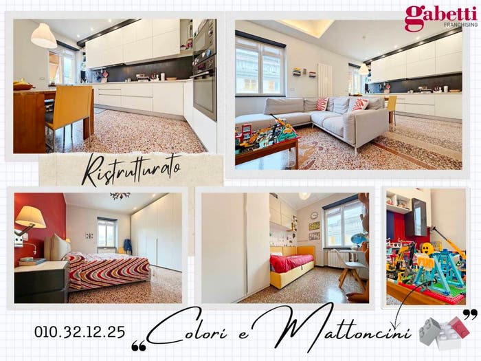 Appartamento con 6 locali in vendita in Via Trebisonda, Foce, Genova