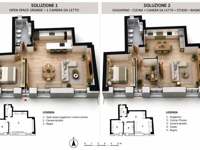 Appartamento trilocale in vendita in Centro Storico, Catanzaro