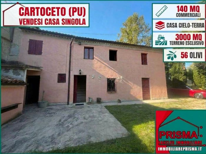 Appartamento quadrilocale in vendita in Cartoceto
