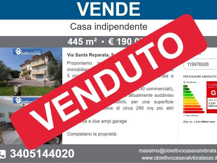 Casa con 6 locali in vendita in Via Santa Reparata, Santa Reparata, Civitella del Tronto