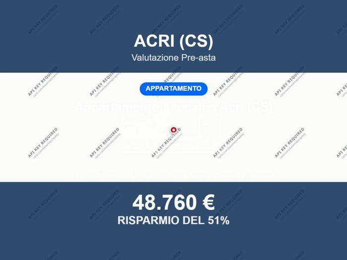 Appartamento trilocale in vendita in Contrada San Vito A, Casalinella, Acri