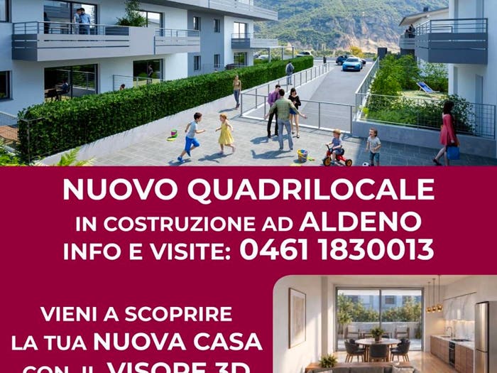 Appartamento quadrilocale in vendita in Via del Porto, Aldeno