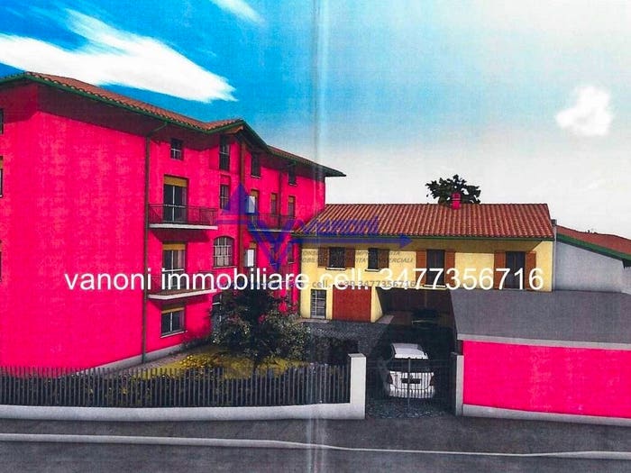 Casa monolocale in vendita in VIA DELLE FOSSE, Centro, Mapello