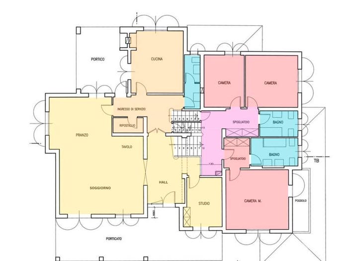 Casa con 6 locali in vendita in Via Gen Giardino, Centro, Cittadella
