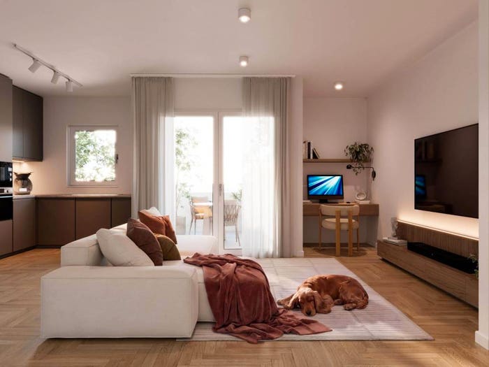 Casa bilocale in vendita in Via Zagabria, Genneruxi, Cagliari