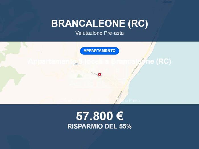 Appartamento quadrilocale in vendita in Via Ettaro snc, Brancaleone Marina, Brancaleone