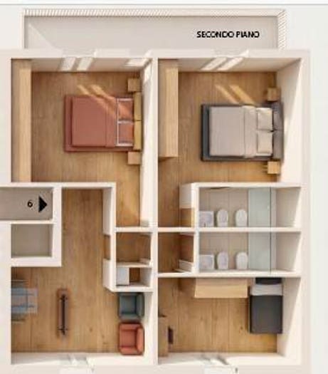 Appartamento quadrilocale in vendita in Via Senese, Centro, Poggibonsi