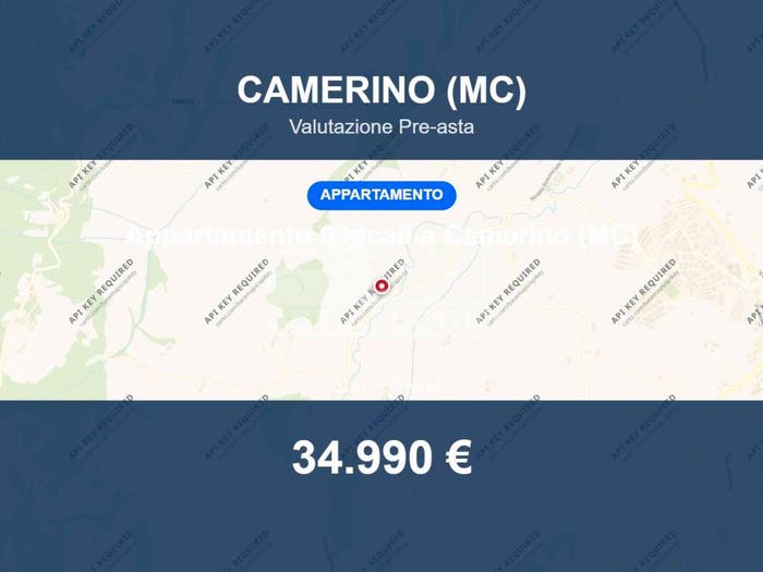 Appartamento con 6 locali in vendita in Contrada Pian Palente snc, Centro, Camerino