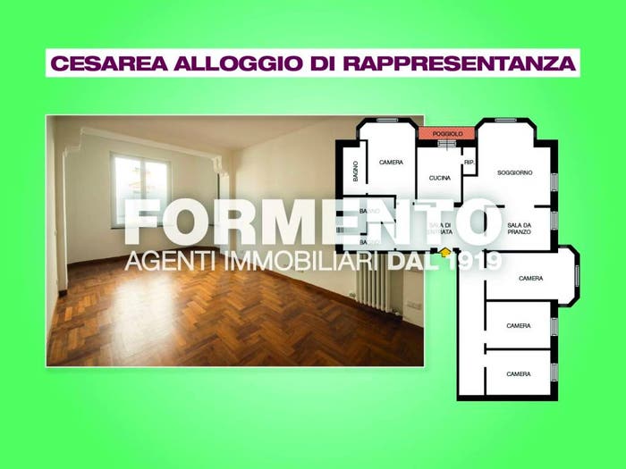 Appartamento con 6 locali in vendita in Via Cesarea, Quadrilatero, Genova