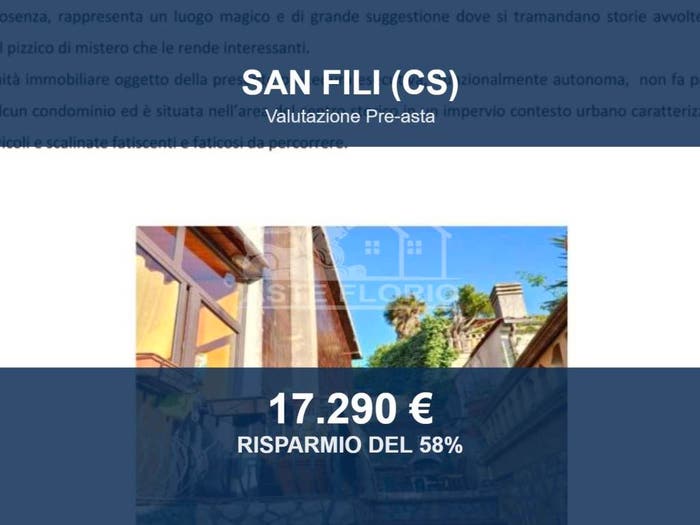 Casa con 6 locali in vendita in Via Sant'Antonio Abate, Centro, San Fili