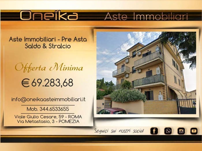 Appartamento bilocale in vendita in Via Bolotana, Rocca Cencia, Roma