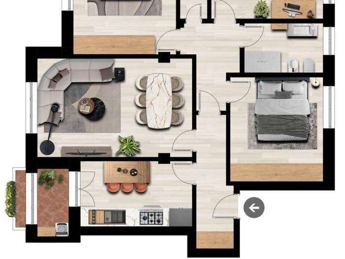 Appartamento con 5 locali in vendita in Noce Pescarola, Bologna