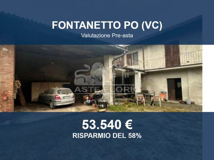 Casa con 6 locali in vendita in Via Apostoli, Fontanetto Po
