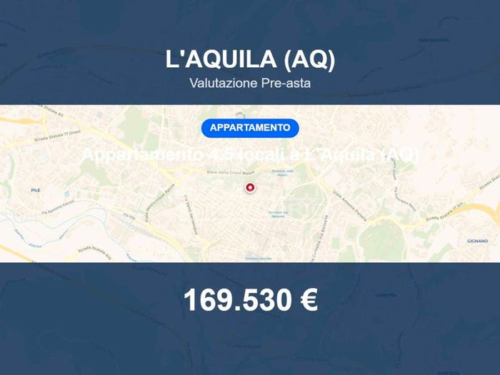Appartamento quadrilocale in vendita in Via San Silvestro, Centro Storico, L'Aquila