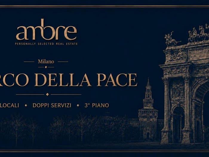 Appartamento trilocale in vendita in Via Giuseppe Francesco Piermarini, Arco della Pace, Milano
