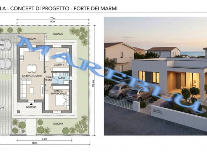 Casa trilocale in vendita in Via Felice Carena, Vittoria Apuana, Forte dei Marmi