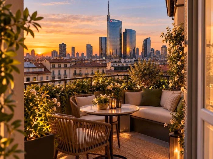 Appartamento bilocale in vendita in Moscova, Milano
