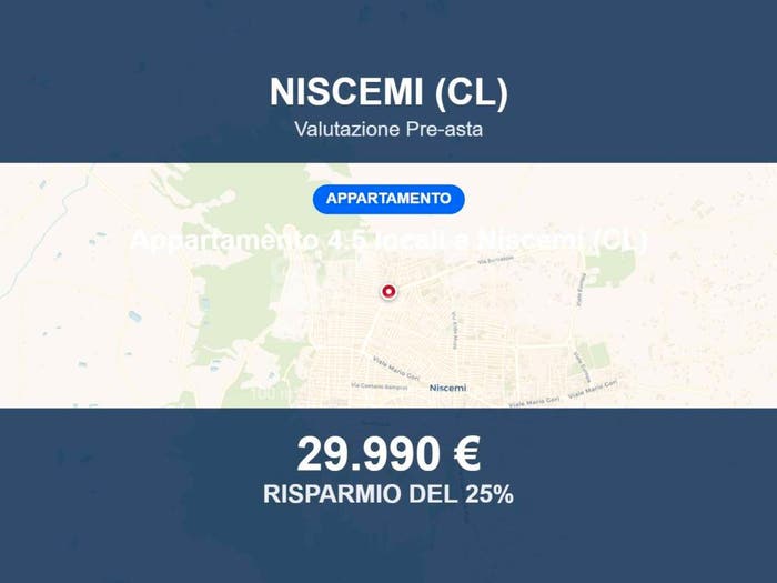 Appartamento trilocale in vendita in Via Serbatoio, Niscemi