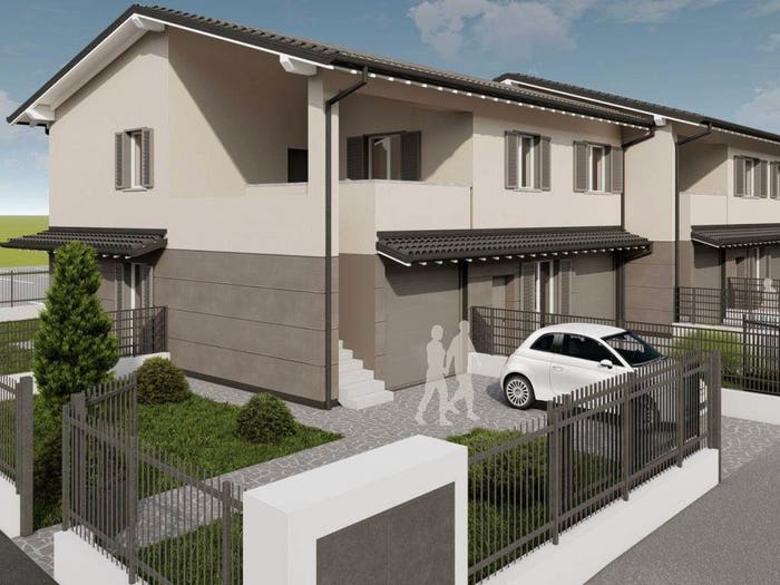 Casa quadrilocale in vendita in Via Dante, Centro, Casirate d'Adda