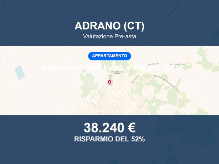 Appartamento quadrilocale in vendita in Via San Paolo, Adrano