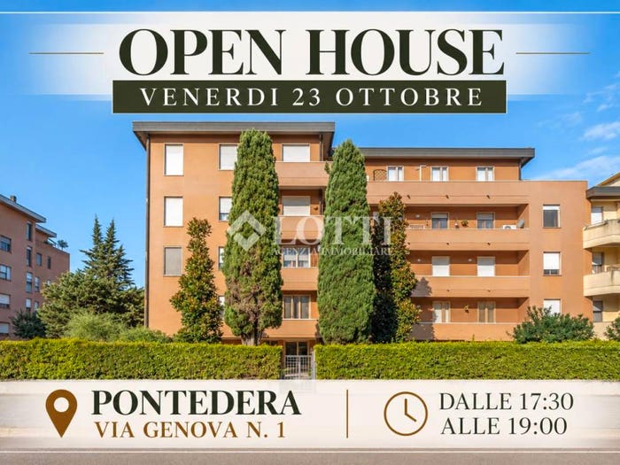 Appartamento con 5 locali in vendita in Via Genova, Oltrera, Pontedera