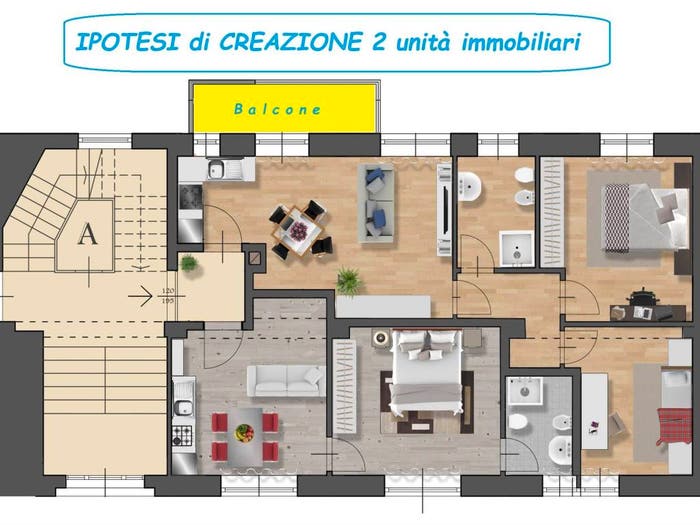 Appartamento con 6 locali in vendita in Stazione Via Roma, Grosseto