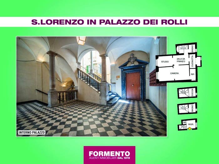 Appartamento con 5 locali in vendita in Via San Lorenzo, Molo, Genova