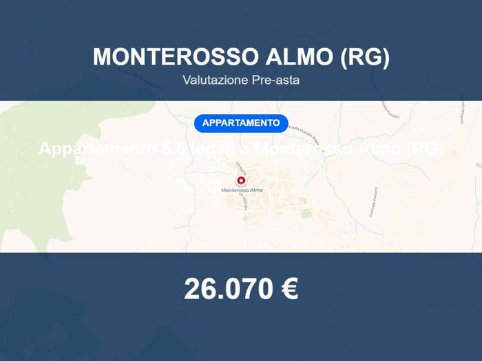Appartamento bilocale in vendita in Via Vittorio Emanuele, Monterosso Almo