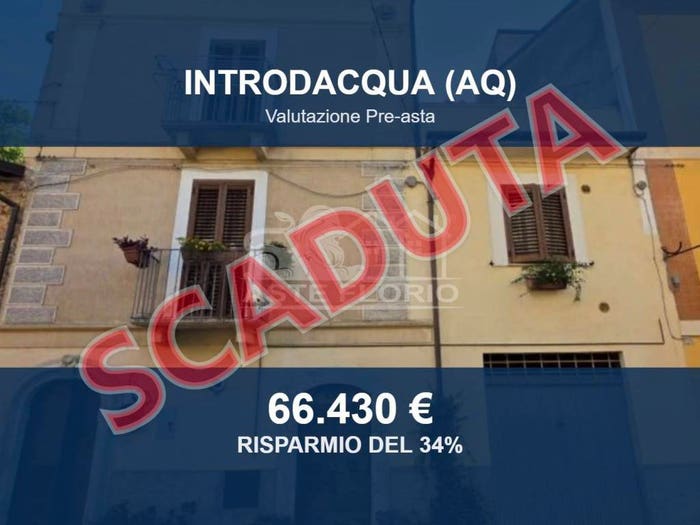 Appartamento con 5 locali in vendita in Via Giuseppe Garibaldi, Centro, Introdacqua