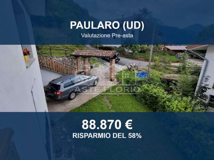 Casa con 6 locali in vendita in Via Monte Pizzul, Ravinis, Paularo