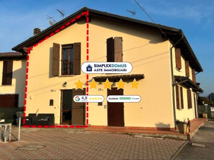 Appartamento trilocale in vendita in via Miserabili, Budrio