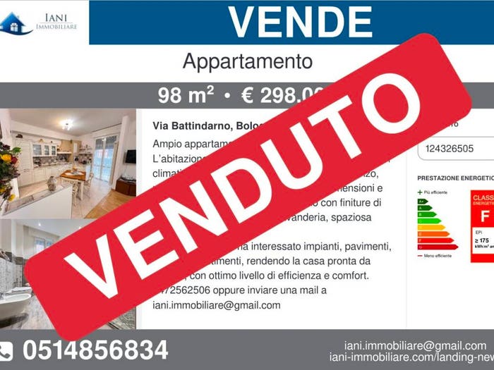 Appartamento quadrilocale in vendita in Via Battindarno, Santa Viola, Bologna