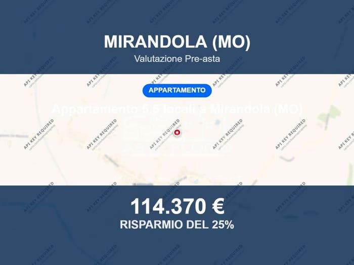 Appartamento con 5 locali in vendita in Via Massara, Centro, Mirandola