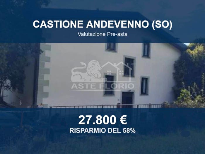 Appartamento trilocale in vendita in Via Giovanni Bertacchi, Andevenno Balzarro, Castione Andevenno