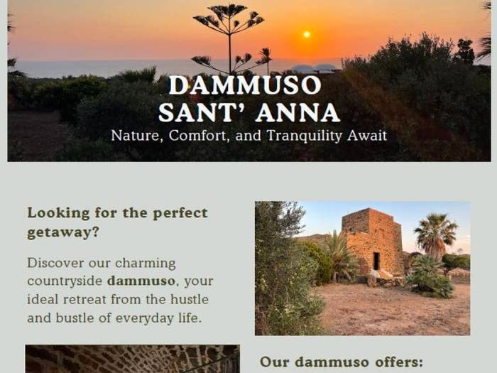 Casa con 6 locali in vendita in Via Sant'Anna, Pantelleria
