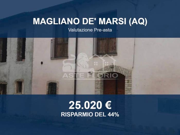 Casa quadrilocale in vendita in Via Fonte Nuova snc, Magliano De'Marsi, Magliano de' Marsi