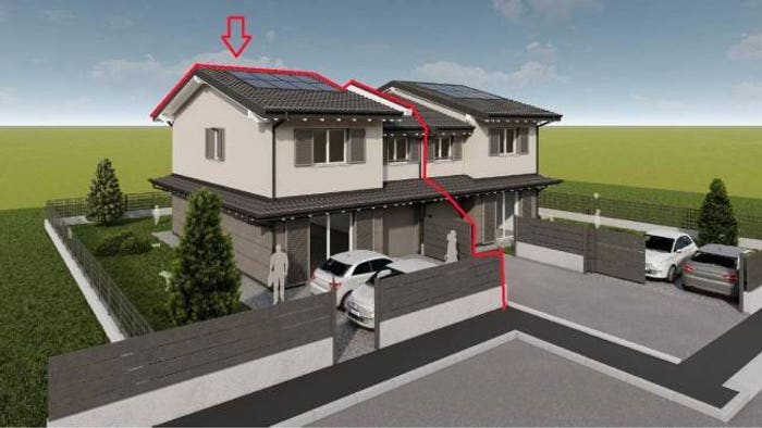 Casa con 5 locali in vendita in Via Padre Costantino, Lurano