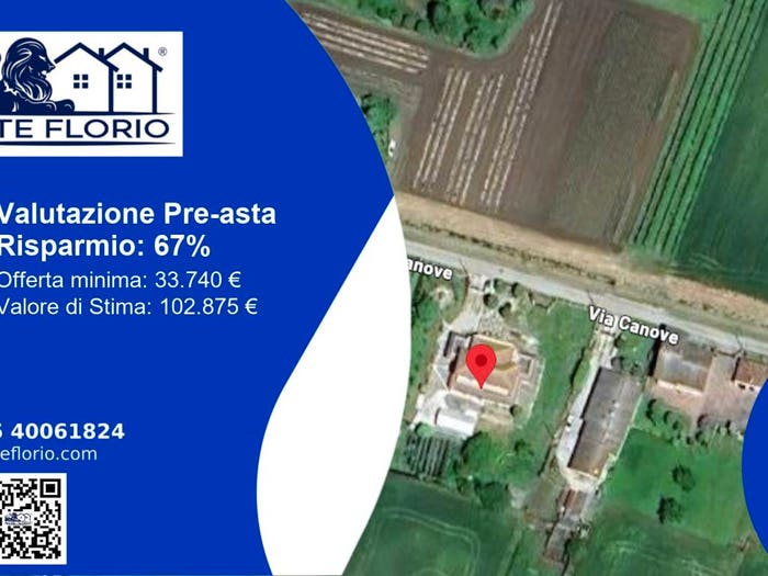 Appartamento trilocale in vendita in Via Canove, Correzzola