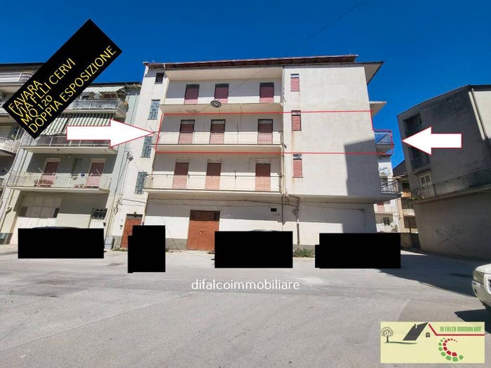Appartamento quadrilocale in vendita in Via Fratelli Cervi, Favara