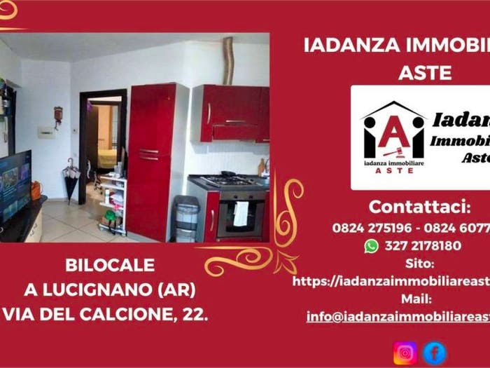 Appartamento trilocale in vendita in Via del Calcione, Santa Maria, Lucignano
