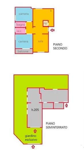 Appartamento con 6 locali in vendita in Via Monte San Daniele, Cecina Centro, Cecina