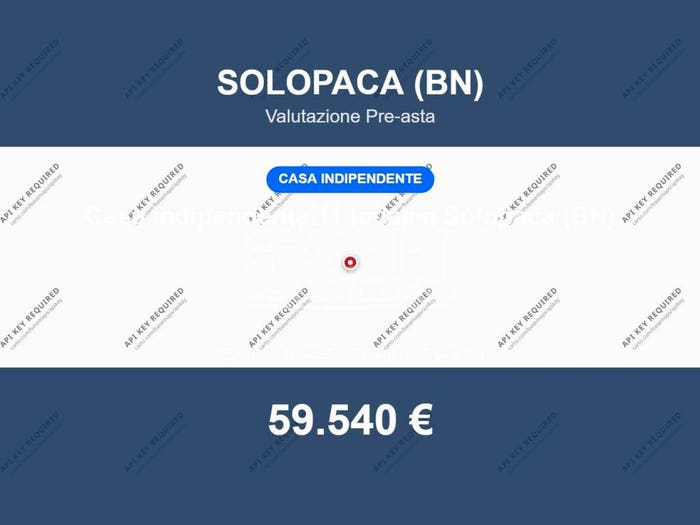 Casa con 6 locali in vendita in Via Bebiana, Solopaca